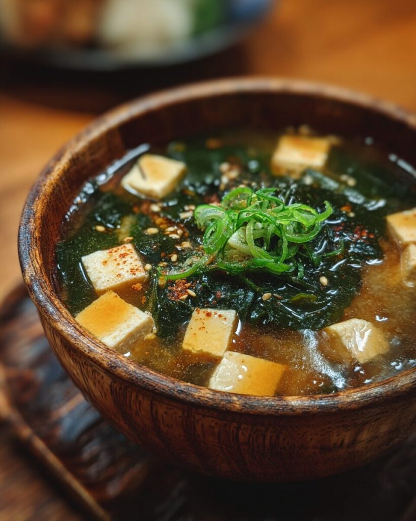 Miso Soup with Tofu