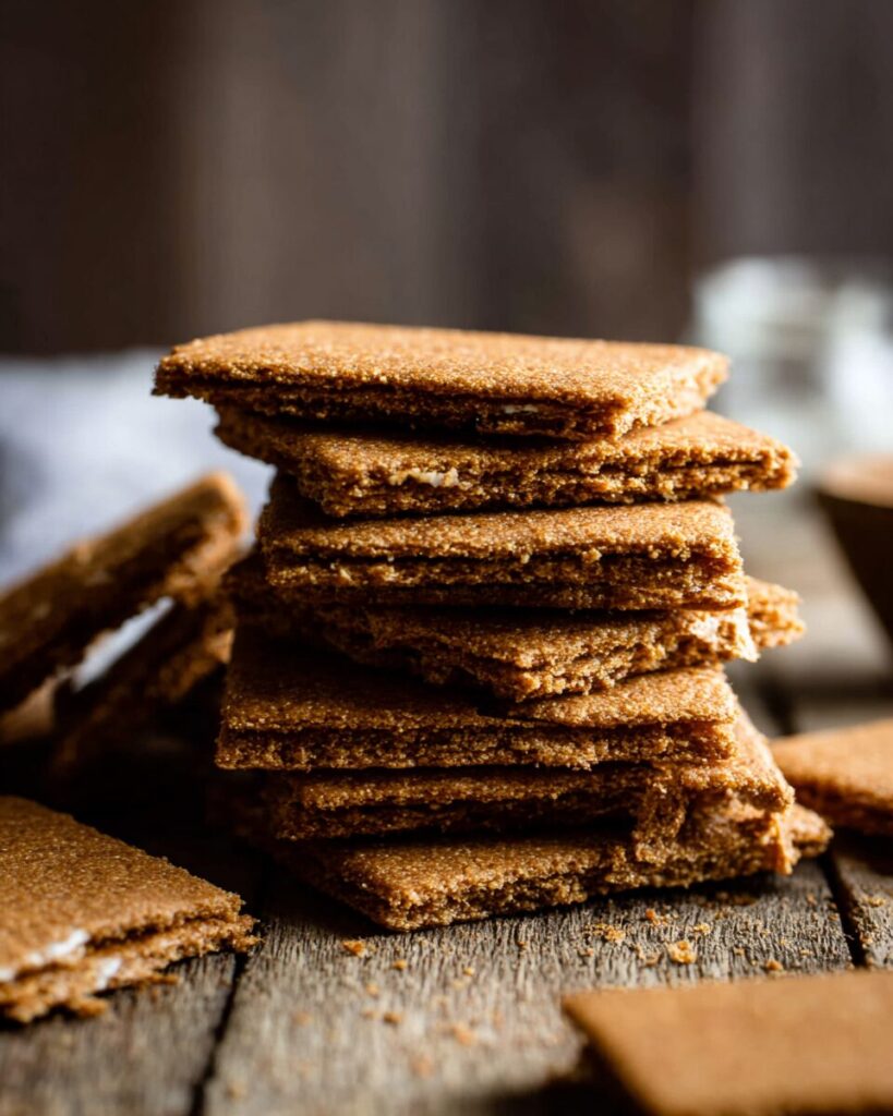 Homemade Whole Grain Graham Crackers