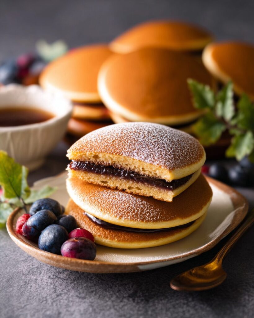 Dorayaki (Japanese Red Bean Pancakes)