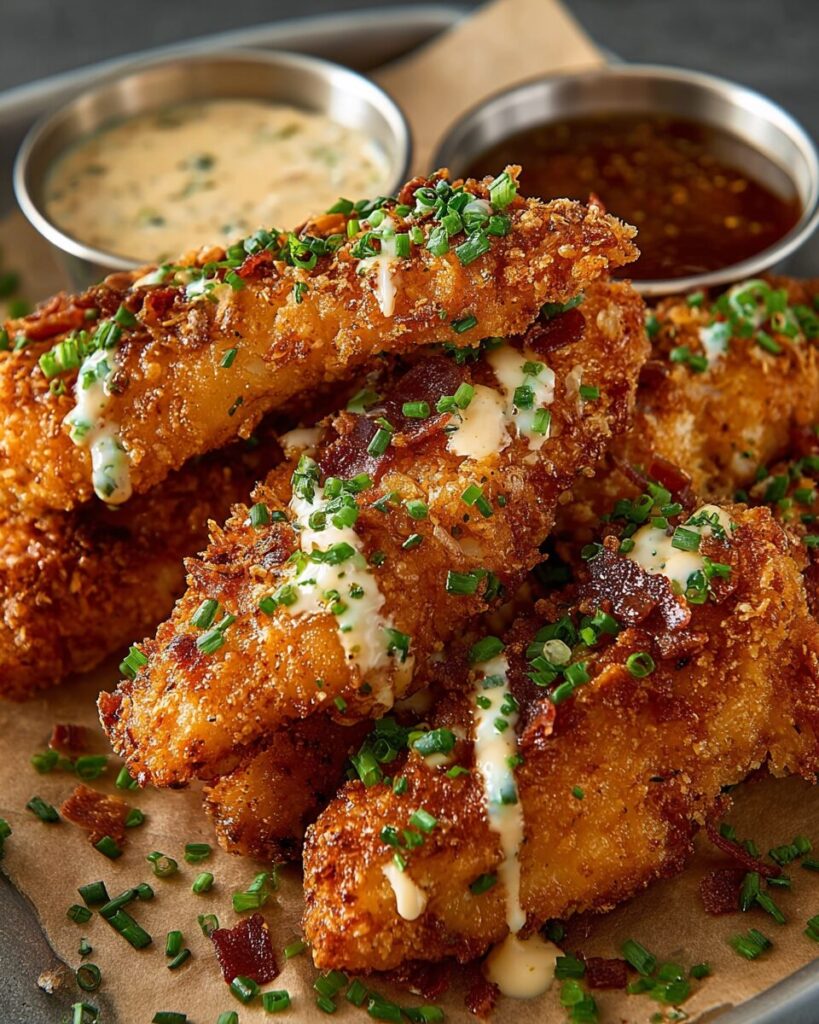 Crack chicken tenders
