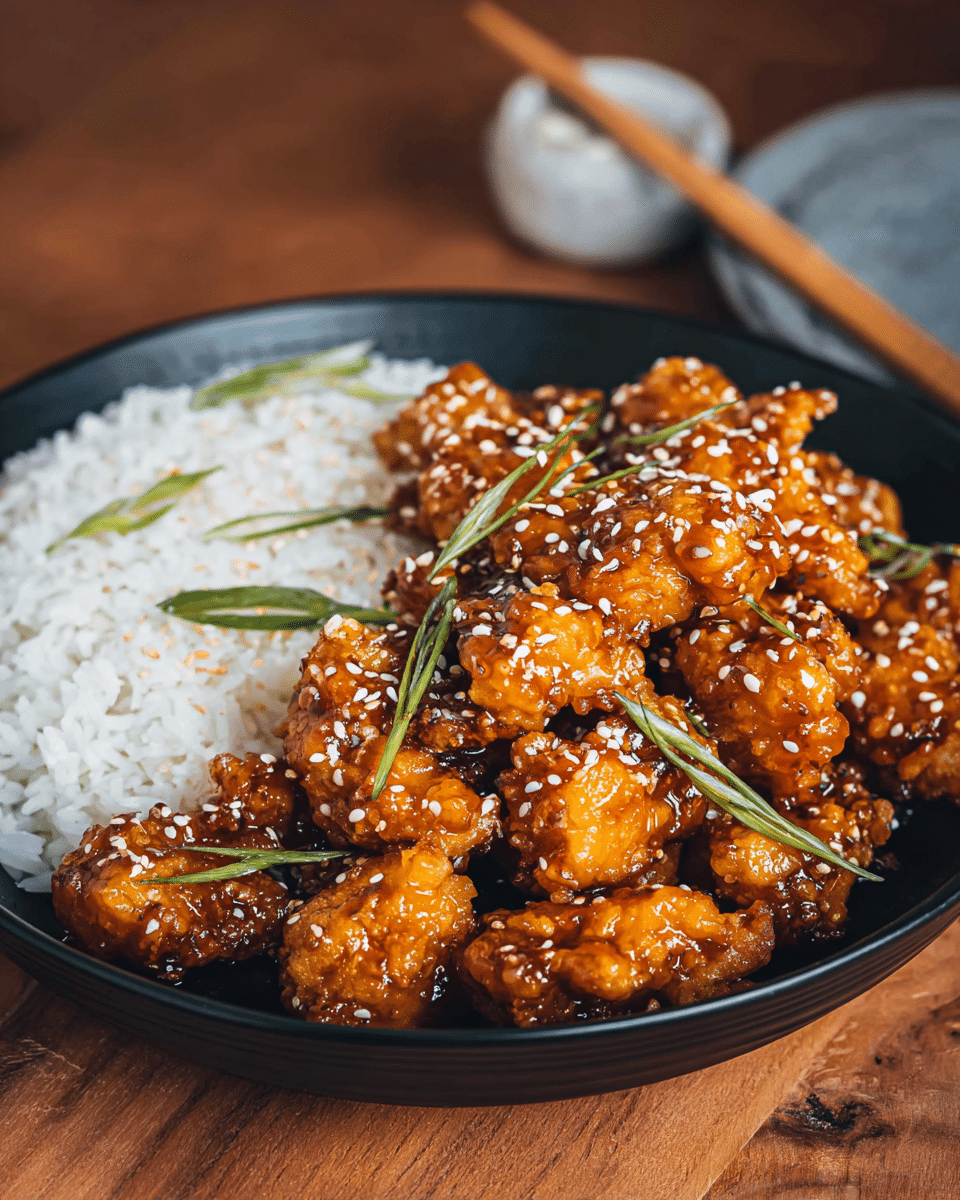 Crispy Sesame Chicken
