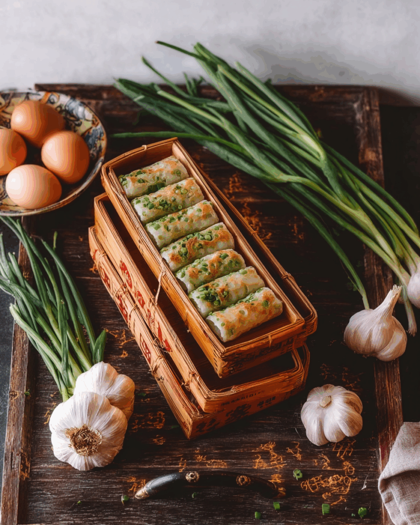 Chinese Garlic Chive Boxes