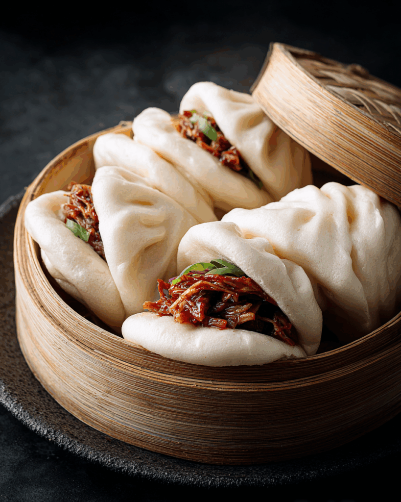 Chinese BBQ Pork Steamed Buns