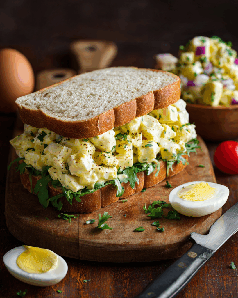 egg salad sandwich