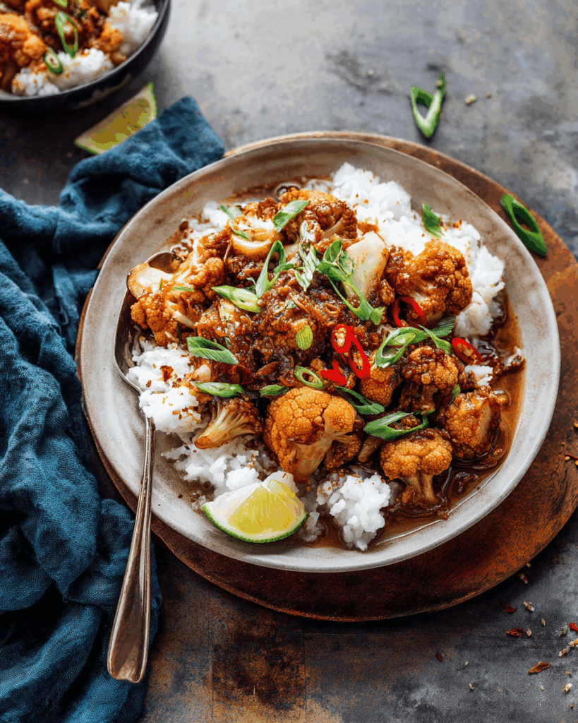 Coconut Cauliflower Adobo Recipe