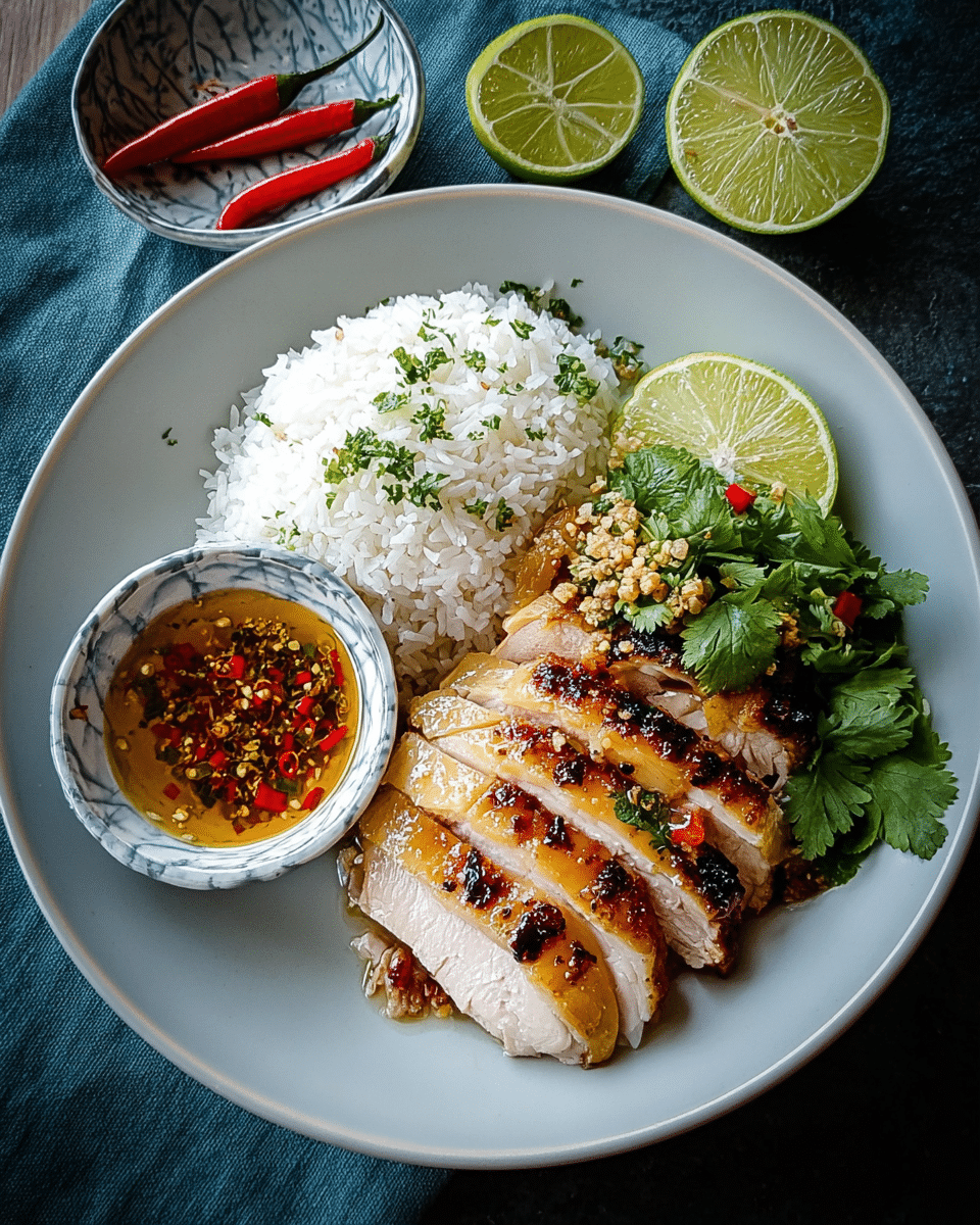 Khao Man Gai (Thai Chicken and Rice)