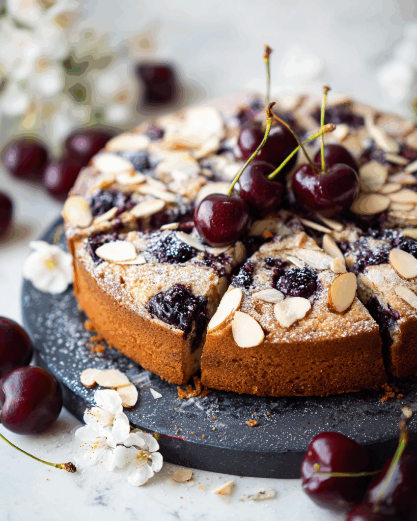 Cherry Almond Cake