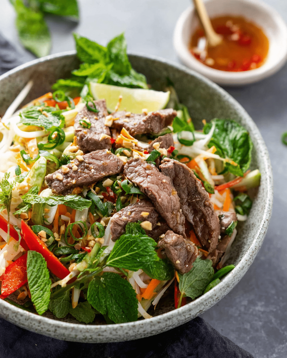 Vietnamese Beef Salad