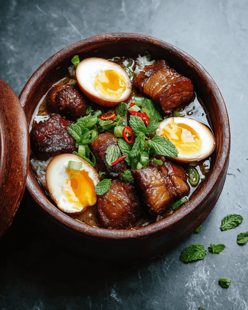 Vietnamese Braised Pork and Eggs