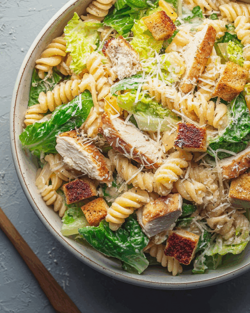 Chicken Caesar Pasta Salad