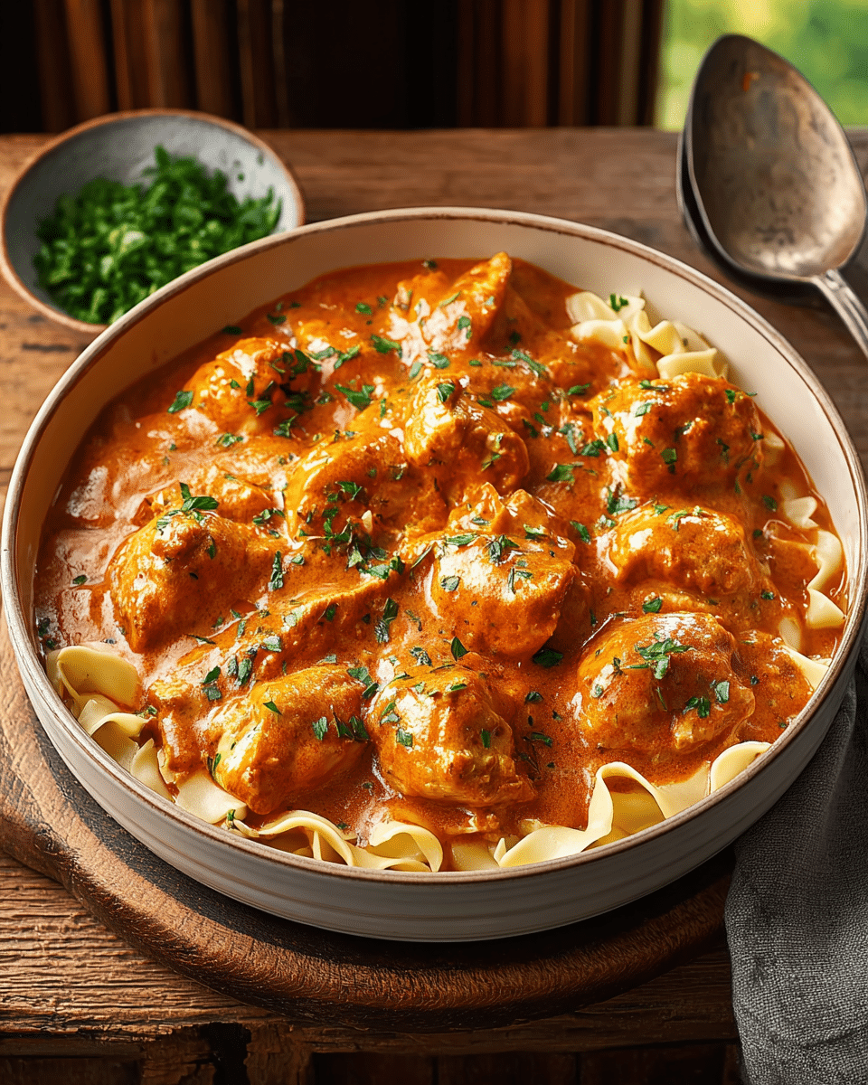 Chicken Paprikash