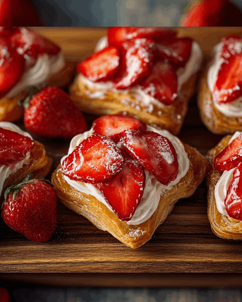 Strawberry Danish with Cream Cheese