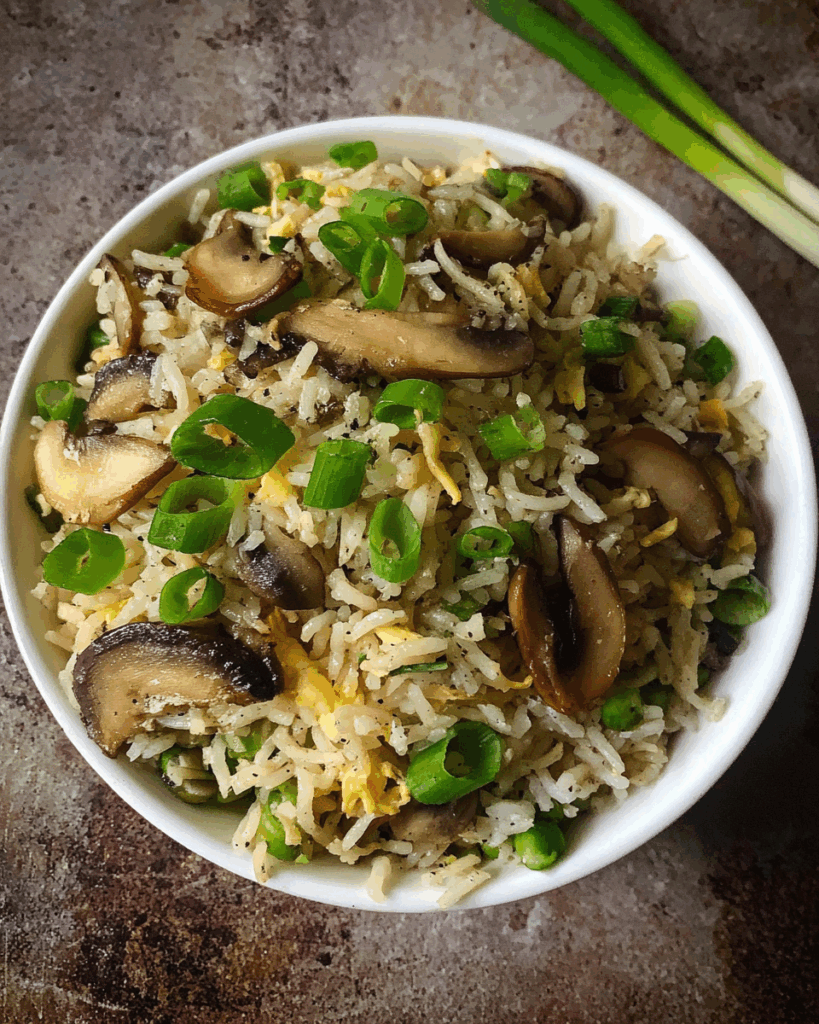 Mushroom Fried Rice
