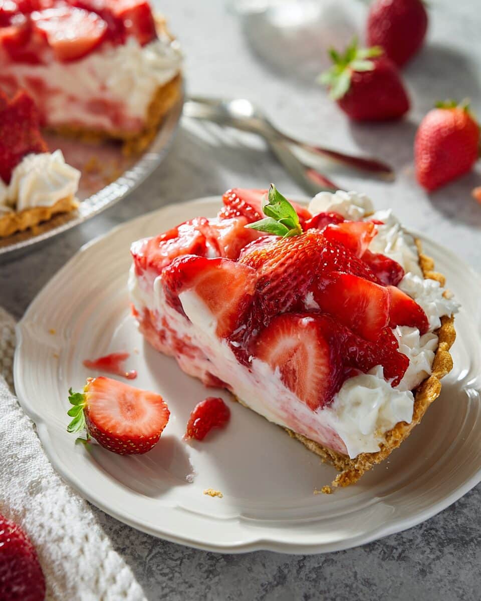 Strawberry Cream Cheese Pie