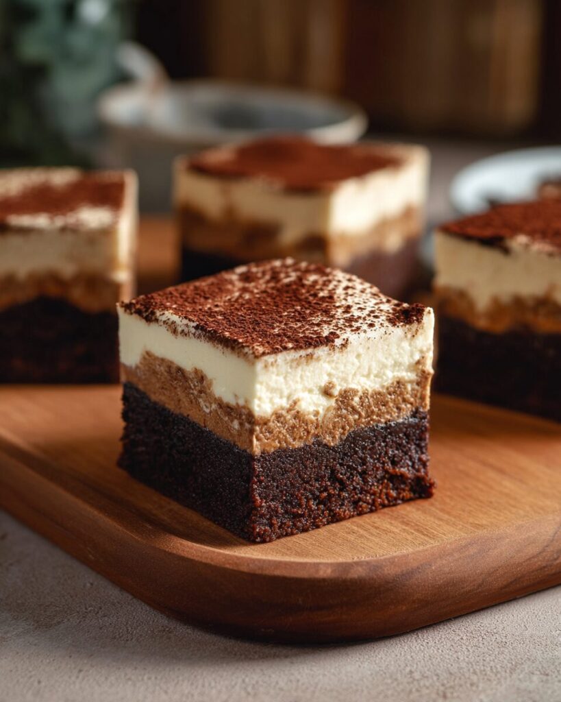 Tiramisu Brownies