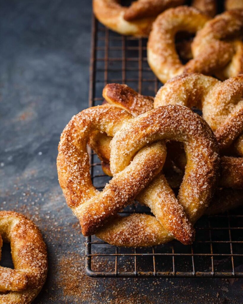 Cinnamon Sugar Pretzels