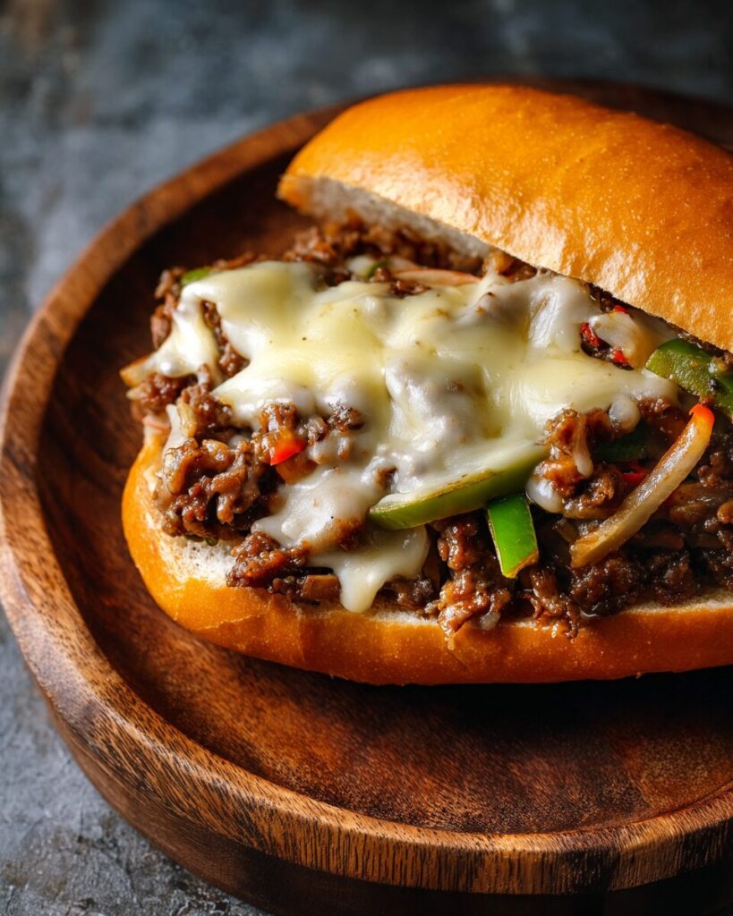 Gordon Ramsay’s Philly Cheesesteak Sloppy Joes
