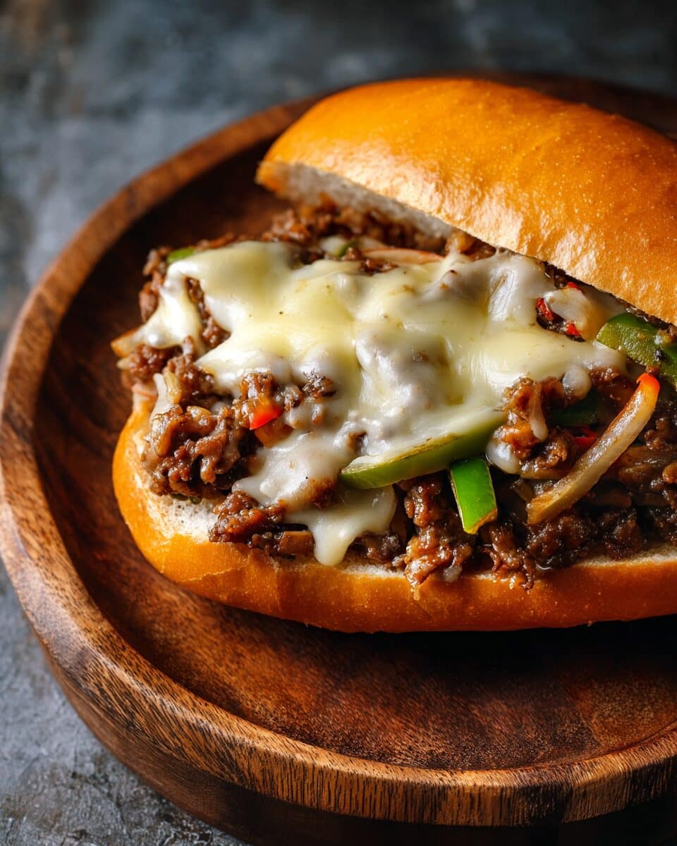 Gordon Ramsay’s Philly Cheesesteak Sloppy Joes