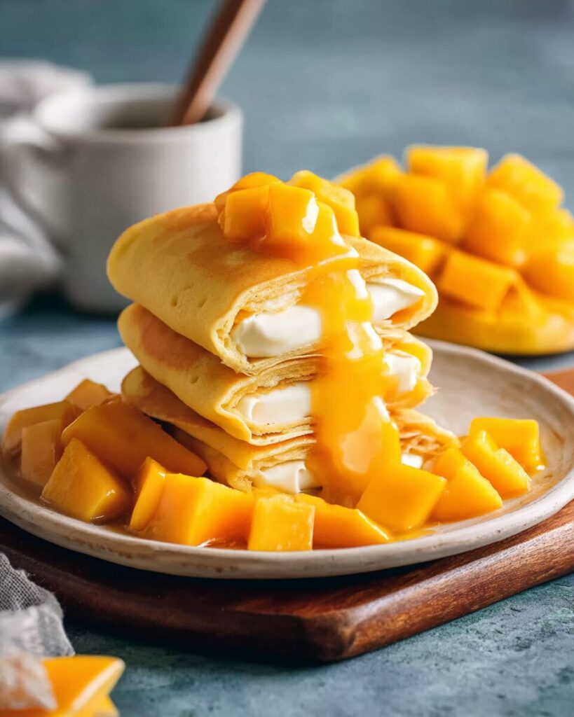 Mango Pancakes