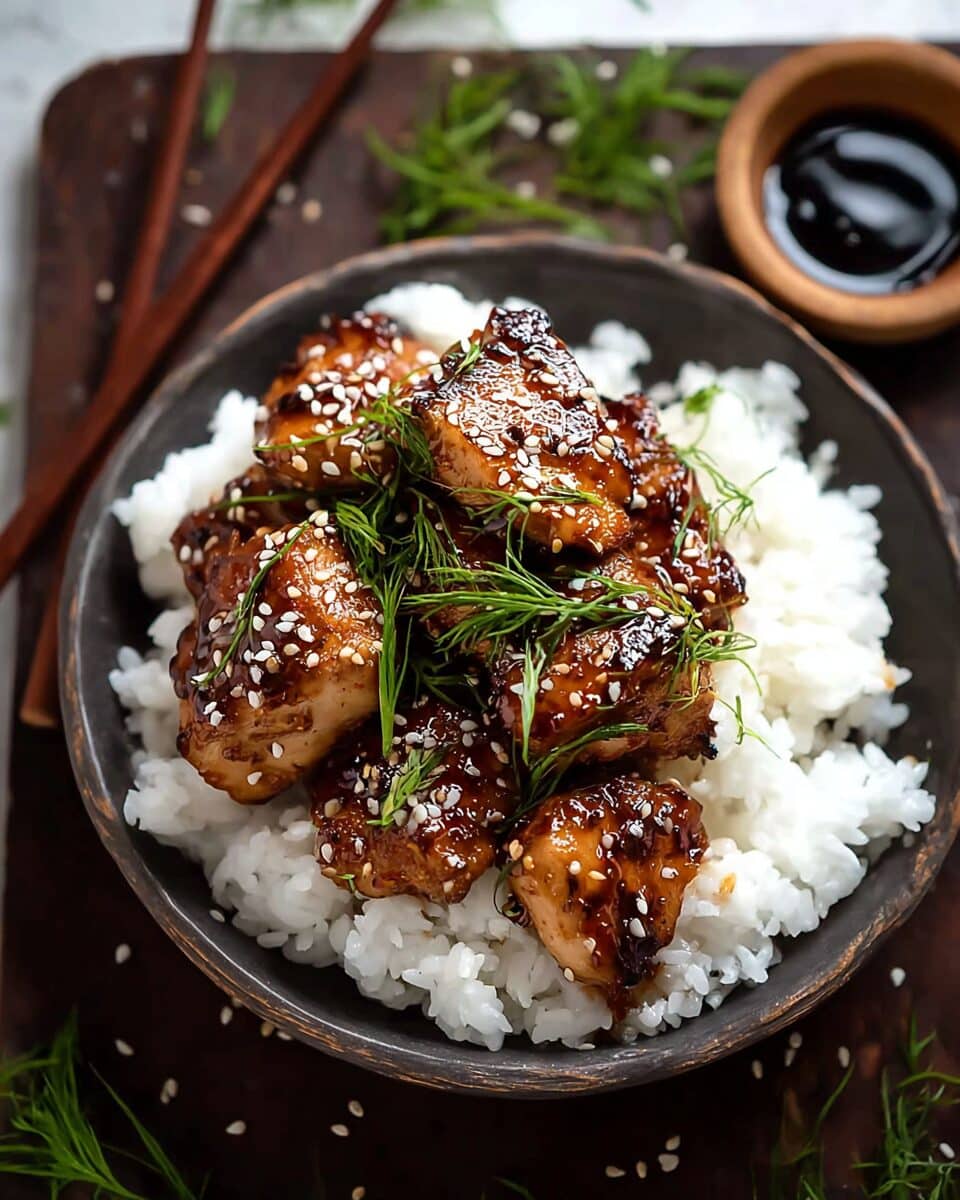Blackstone Teriyaki Chicken