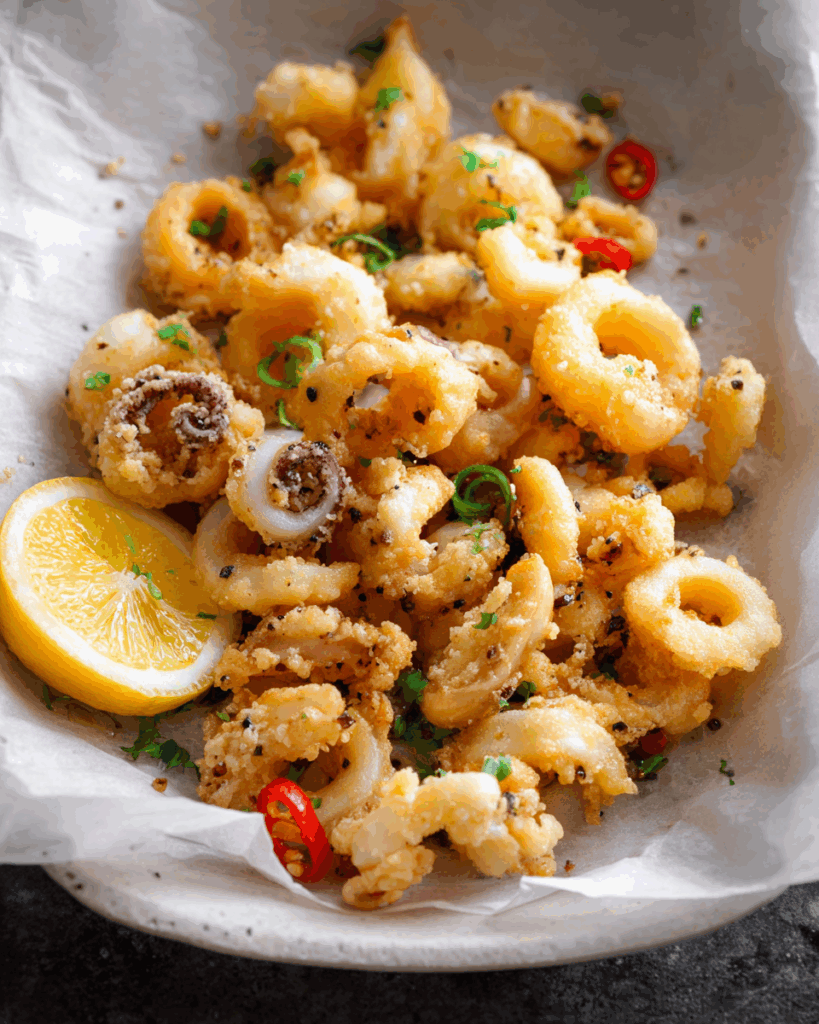 Crispy Salt & Pepper Squid