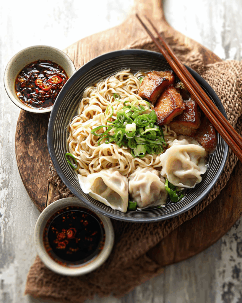 Malaysian Wonton Noodles