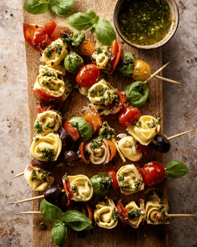 Antipasto Tortellini Skewers
