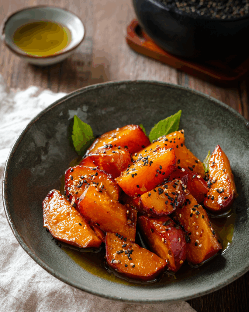 Japanese Candied Sweet Potatoes