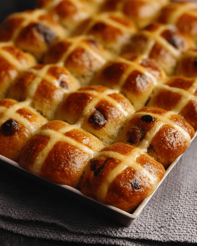 Orange Hot Cross Buns