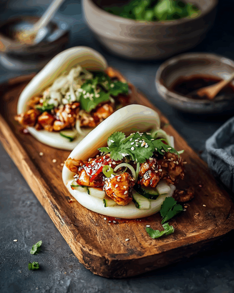 Korean Chicken Bao