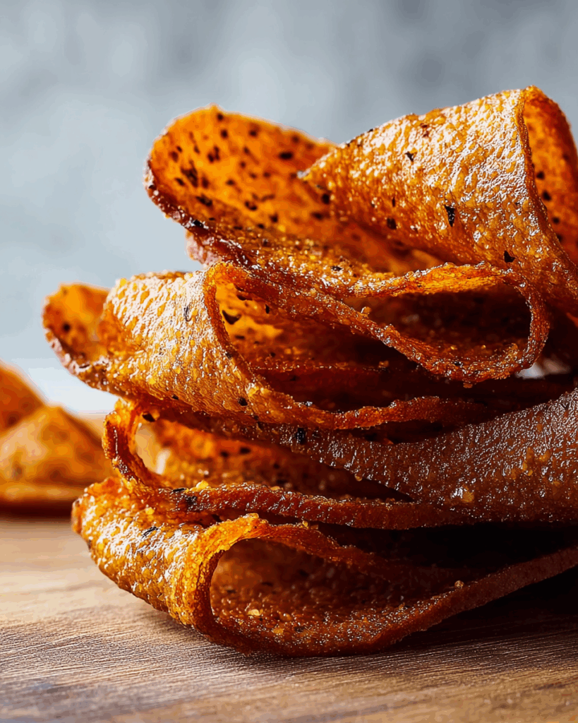 Burnt Honey-Orange Tuiles