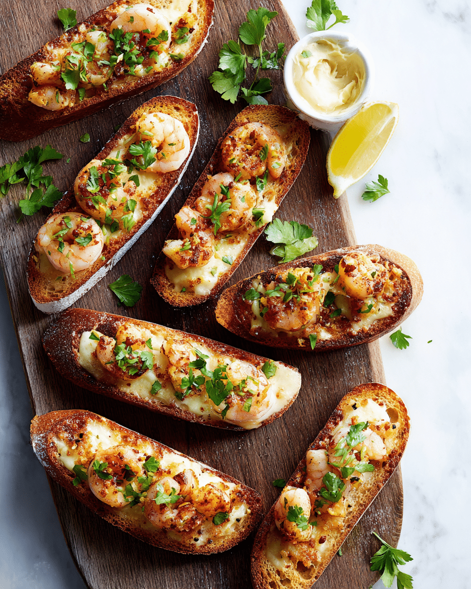 Miso Prawn Toasts