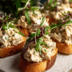 Tarragon Chicken Salad Crostini
