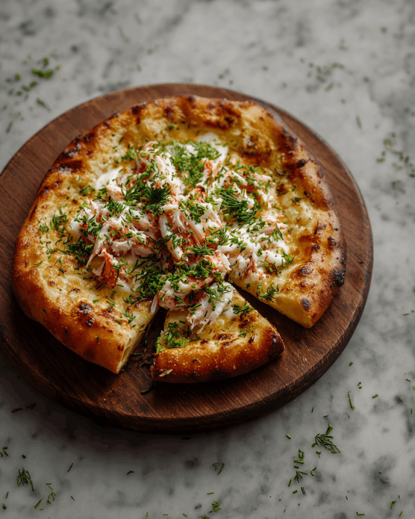 Crab Flatbread