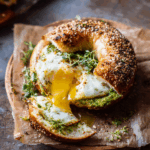 Crispy Parmesan and Pesto Egg