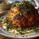Whole Roasted Harissa Cauliflower