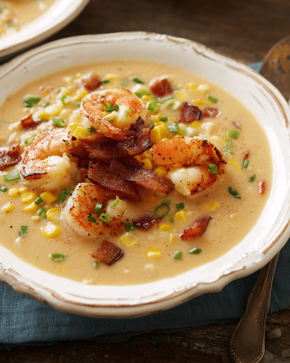Sweet Corn Shrimp Chowder
