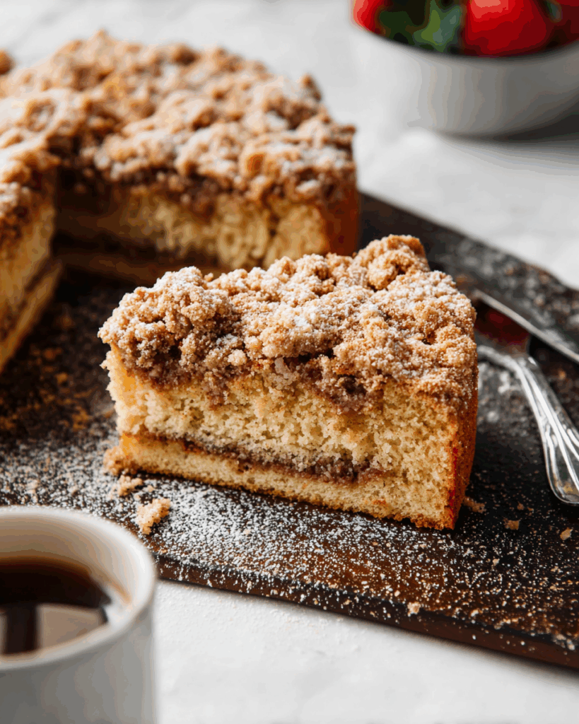 Ultimate Sour Cream Coffee Cake