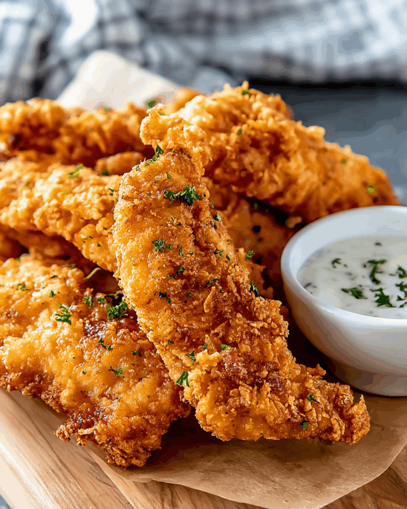crispy buttermilk fried chicken tenders