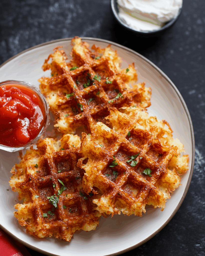 Hash Brown Waffles