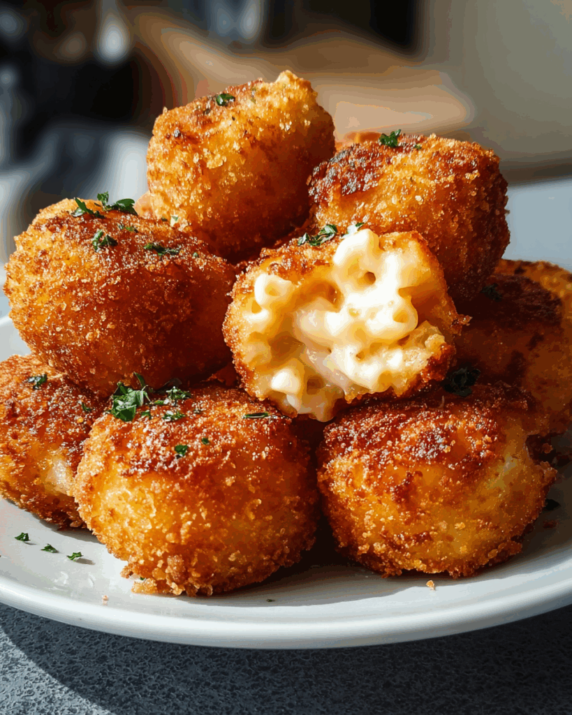 Fried Mac and Cheese Bites