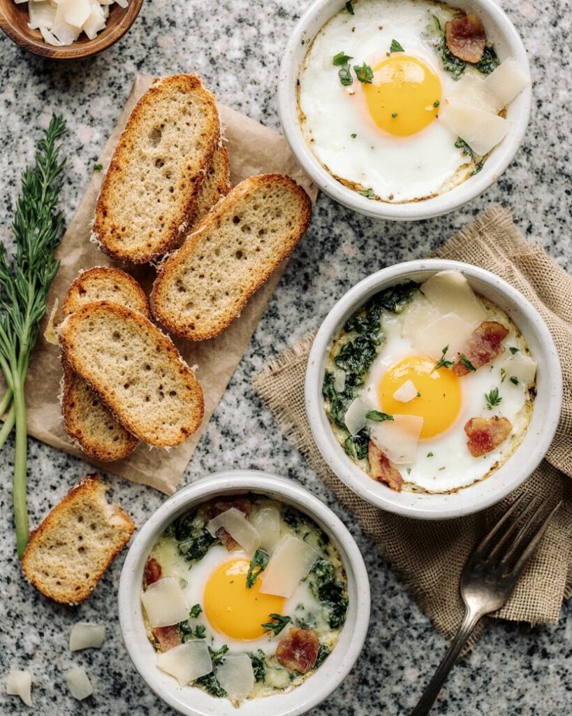 Baked Eggs Recipe