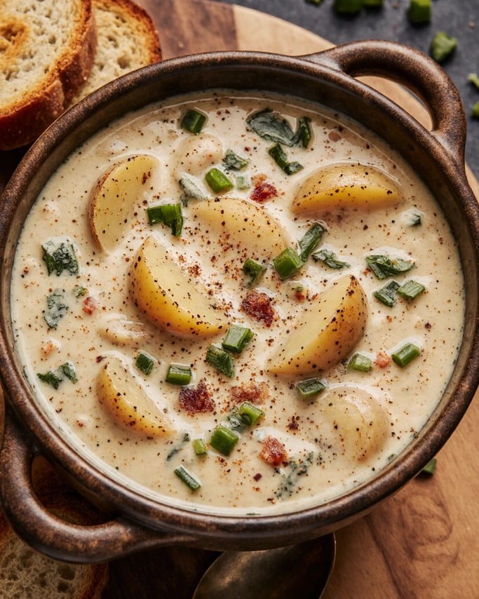 Cozy Creamy Cajun Potato Soup