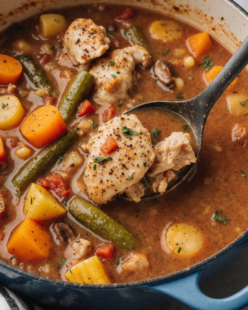 Cozy Chicken Vegetable Soup