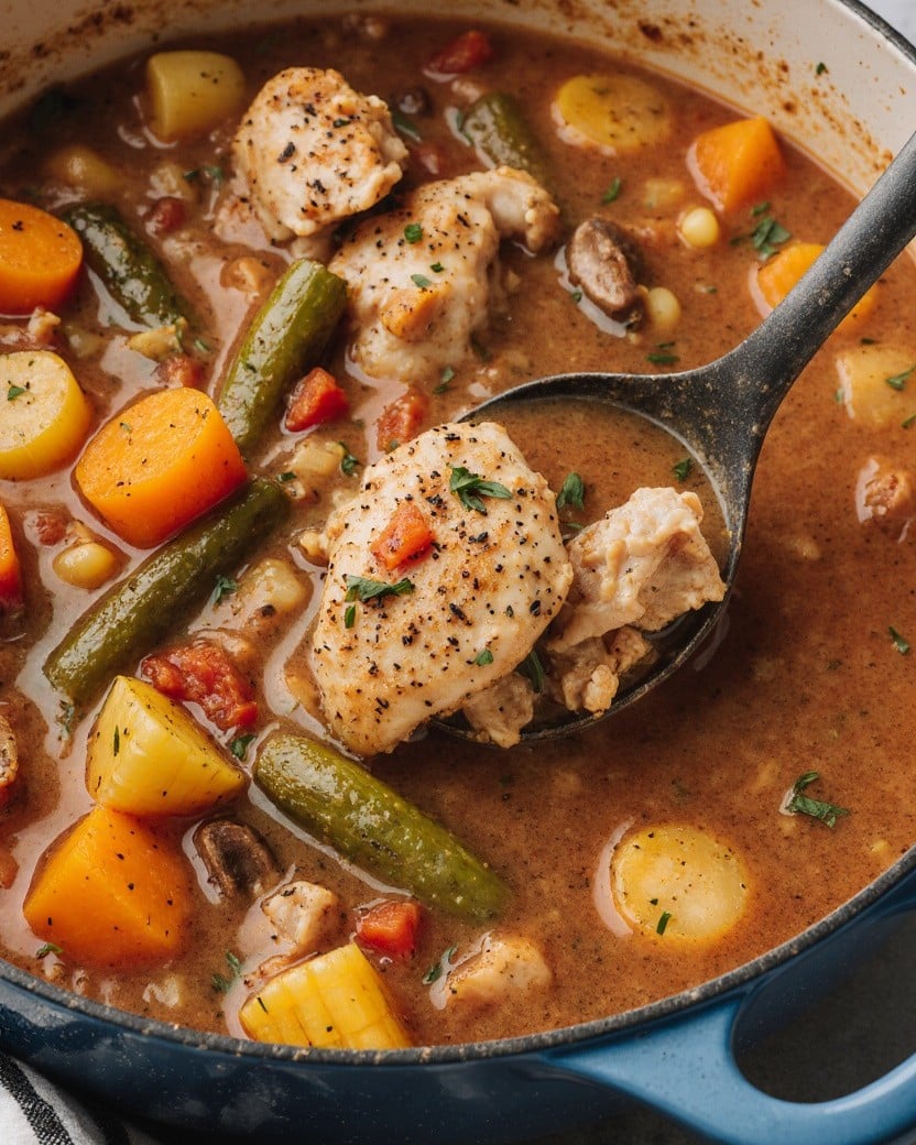 Cozy Chicken Vegetable Soup