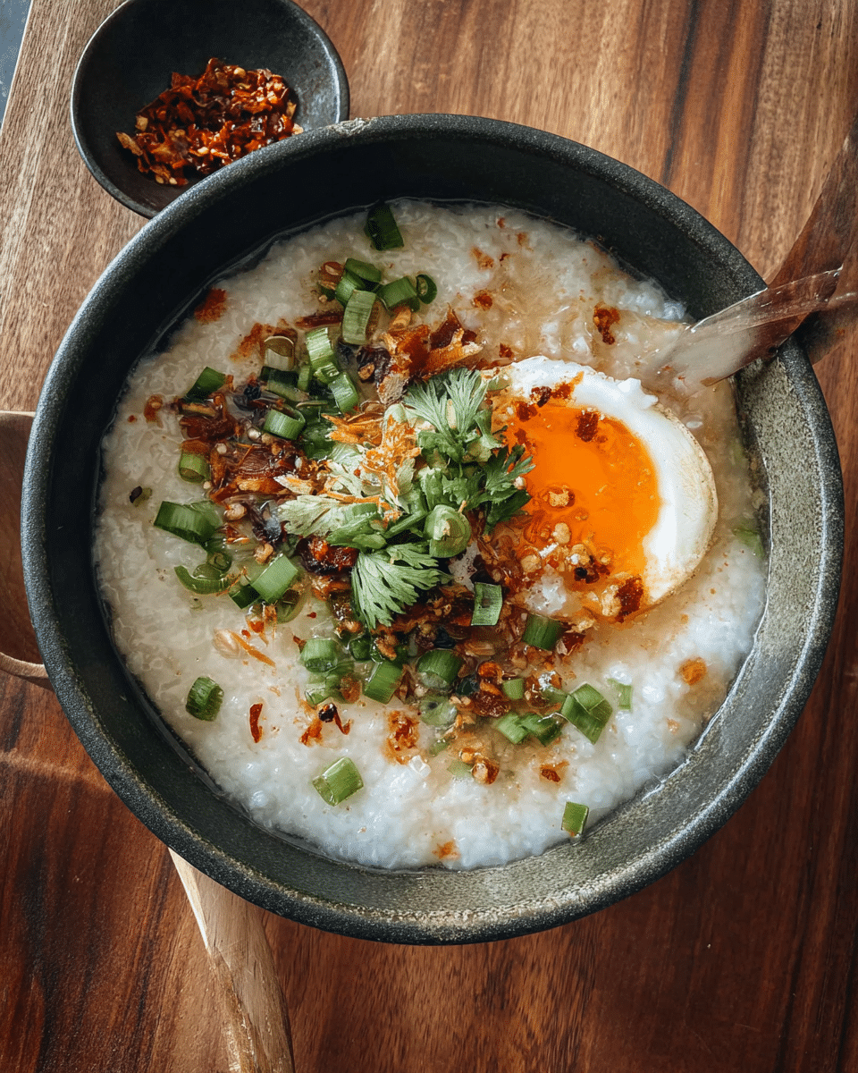 Creamy Ultimate Congee (Chinese Rice Porridge)