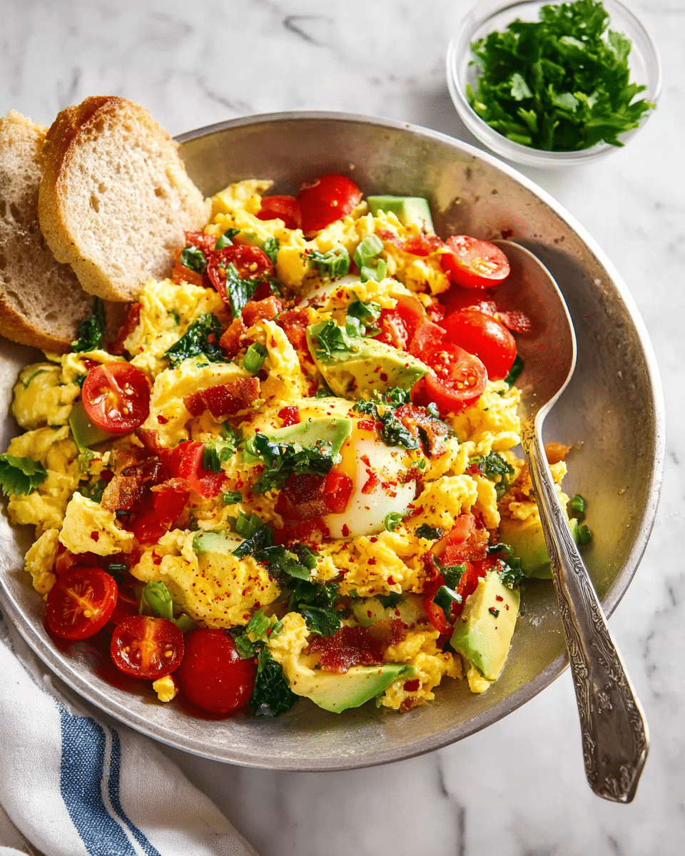 California Breakfast Egg Scramble