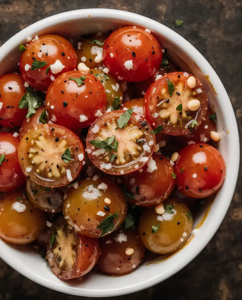 Tomato Garlic Salad