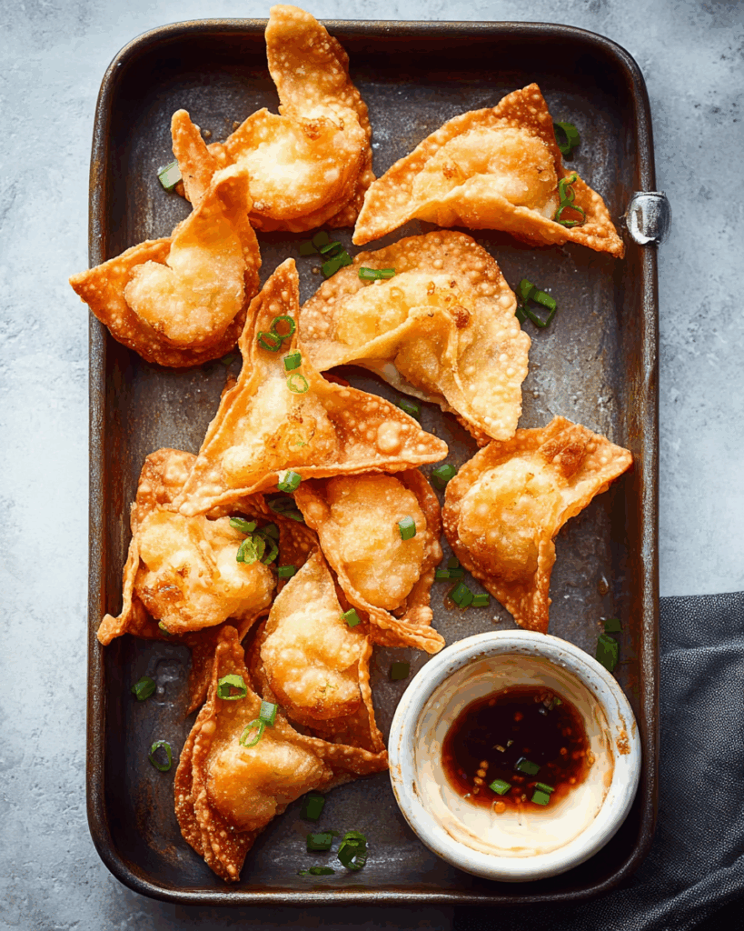 Crispy Fried Shrimp Wontons