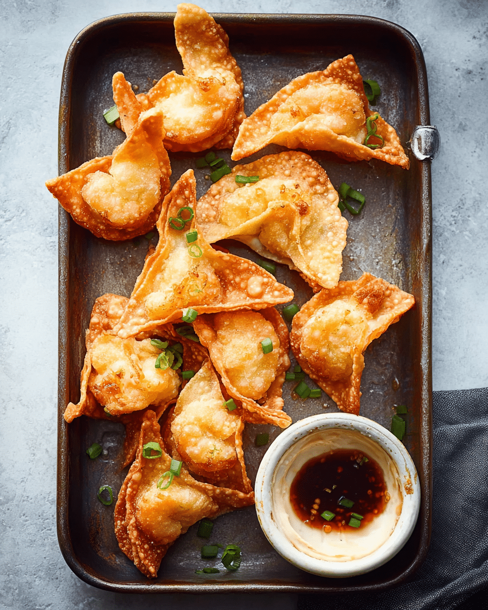 Crispy Fried Shrimp Wontons